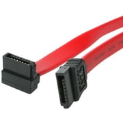 SATA18RA1 [スターテック ドライブケーブル/SATA/45cm/片側L型下向き/ラッチなし/レッド]