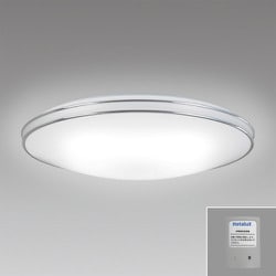 ホタルクス LEDシーリング調色/調光（防災用 停電時自動点灯） ～8畳 リモコン付 HotaluX AID 4000lm SLDC08Q003