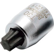 SP2025.19.5-T30 [コーケン 1/4”（6.35mm）SQ. トルクスビットソケット全長19.5mmT30]