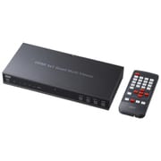 HDMI切替器 画面分割 4入力1出力 4画面分割 4K/60Hz対応 シームレス切替 マルチビューワー機能 HDMI信号オーディオ分離機能 リモコン SW-PHD41MTV