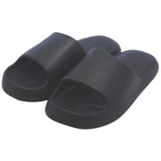 87704 [ソフトエアーサンダル メンズ ブラック Lサイズ（約26～27cm）]