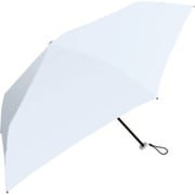 折りたたみ傘 UV Air+ 50cm 手開き式 軽量スリムアルミ骨 耐風仕様 UVカット ブラックコーティング加工 UPF50+ サックス 834-007
