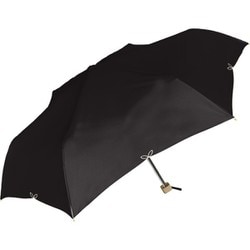 日傘 折りたたみ傘 婦人用 晴雨兼用 UV FLEUR（フルール） 55cm 手開き式 一級遮光 UVカット率99.9％ 遮熱効果 軽量スリムアルミ骨 ブラックコーティング加工 耐風仕様 UPF50＋ ブラック 924-049