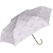 折りたたみ傘 婦人用 晴雨兼用 UV LILICA(リリカ) 55cm 手開き式 グラスファイバー骨(親骨) ブラックコーティング加工 耐風仕様 ヒートカット UPF50+ ダスティーパープル 924-055