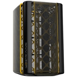 M-ATX/ITXミニタワーケース Model 2 THE ARK メッシュパネル ブラック GF-M2-ARK-BK