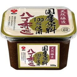 国産原料100％使用天然醸造八丁赤だし 500g