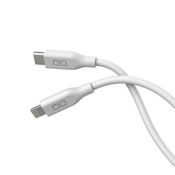 シリコンケーブル USB-C to Lightning 0.15m MFI認証 ホワイト CIO-SL30000-CL015-WH
