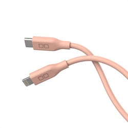 シリコンケーブル USB-C to Lightning 0.15m MFI認証 ピンク CIO-SL30000-CL015-PK