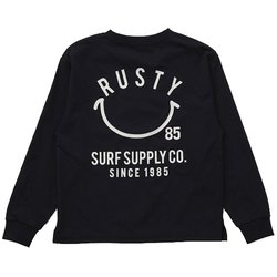 長袖ぺアテックス UV Tシャツ 964461 BLK サイズ130 [アウトドア トップス 長袖 キッズ]