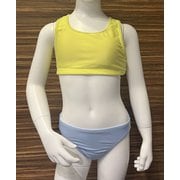 タンキニ4テンセット 964801 YEL 160サイズ [スイミング 水着 ガールズ]