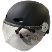 カジュアルSGヘルメット シールド型 BK
