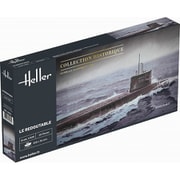 HE81075 1/400 フランス海軍 原子力潜水艦 ル・ルドィタブル級 [組立式プラスチックモデル]