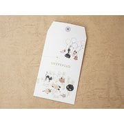ポチ袋小 UNEVEN CATS clover PB-01068