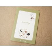 ノートA5 UNEVEN CATS clover NT-01051