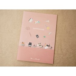 ノートA5 UNEVEN CATS school NT-01054