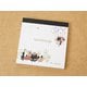 ブロックメモ UNEVEN CATS clover BM-01013