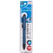 油性ボールペン JETSTREAM STYLUS(ジェットストリーム スタイラス) 3色ボールペン 0.5mm タッチペン搭載 インク色:3色(黒・赤・青) 本体色:ネイビー SXE3T24005P9
