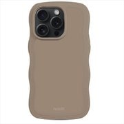 16212 [Wavy Case 耐衝撃 iPhone 14 Pro MAX用 ケース Mocha Brown]