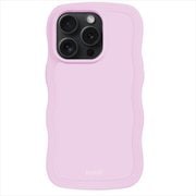 16213 [Wavy Case 耐衝撃 iPhone 14 Pro MAX用 ケース Lilac]