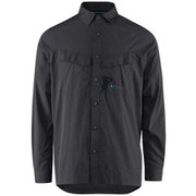 シン ロングスリーブ シャツ Syn LS Shirt M's 10371 961 Raven Mサイズ [アウトドア シャツ メンズ]