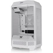 The Tower 300 Snow 3面強化ガラスパネル採用 八角柱スタイル マイクロタワー Micro-ATX PCケース CA-1Y4-00S6WN-00