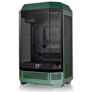 The Tower 300 Racing Green 3面強化ガラスパネル採用 八角柱スタイル マイクロタワー Micro-ATX PCケース CA-1Y4-00SCWN-00