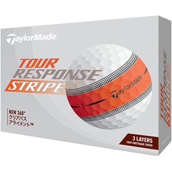 テーラーメイド ツアーレスポンス ストライプ 3ダース オレンジ Amazon.co.jp: TaylorMade メンズ ツアーレスポンス ストライプ