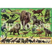 25-268 ピクチュアパズル ジュラシック・ワールド きょうりゅうずかん [ジグソーパズル 63ピース]