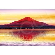09-035s 日本風景 輝きの金雲赤富士 [ジグソーパズル 1000ピース]