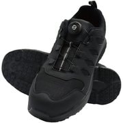 fosn-021-BLACK-25cm [FOURSENSE 安全靴 ダイヤルタイプ イージーユーティリティー ブラック 25.0cm]