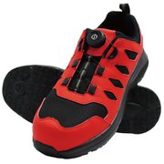 FOURSENSE 安全靴 ダイヤルタイプ イージーユーティリティー レッド 26.0cm fosn-021-RED-26cm