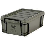 MA-4097 [Boite コンテナボックス 収納 M ロータイプ 13L カーキ]