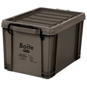 MA-4099 [Boite コンテナボックス 収納 M ハイタイプ 24L ブラウン]