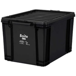 Boite コンテナボックス 収納 L ハイタイプ 45L ブラック MA-4107