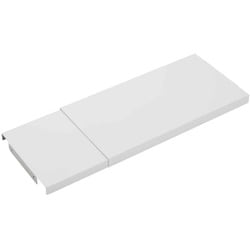 スチールフラット棚 突っ張り棒・棚用 取付寸法 49～95cm SFT-1WH