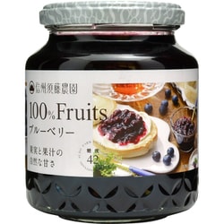 信州須藤農園 100％フルーツ ブルーベリー 340g