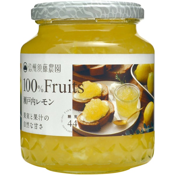信州須藤農園 100％フルーツ 瀬戸内レモン 350g