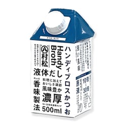 マルハチ村松 ハンディブロスかつお 500ml