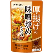モランボン 厚揚げの味噌炒めのたれ 100g