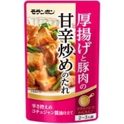 モランボン 厚揚げと豚肉の甘辛炒めのたれ 100g
