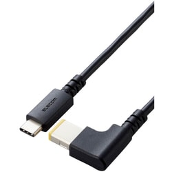 DC-PDL20BK [ノートパソコン 充電ケーブル 2m PD 充電 60W USB Type-C to DC角型プラグ（11mm×4.5mm） Lenovo/NECパソコン各種対応 ブラック]