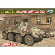 DR6772SP 1/35 WW.II ドイツ軍 8輪重装甲車 Sd.Kfz.234/4 パックワーゲン アルミ砲身/3Dプリントパーツ/金属パーツ付属 豪華キット [組立式プラスチックモデル]