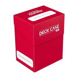 UGD010258 UG デッキケース Deck Case 80+ 通常サイズ 約80枚収納 レッド [トレーディングカード用品]