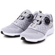 FOURSENSE メンズフライニットダイヤルシューズ GRAY 25.0cm fosn-003mGREY25cm