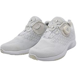 fosn-004lALL-WHITE23cm [FOURSENSE レディースフライニットダイヤルシューズ オールホワイト 23.0cm]