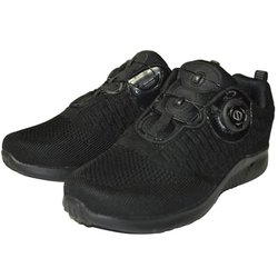 fosn-004lALL-BLACK235cm [FOURSENSE レディースフライニットダイヤルシューズ オールブラック 23.5cm]