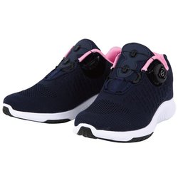 fosn-004lNAVY24cm [FOURSENSE レディースフライニットダイヤルシューズ NAVY 24.0cm]