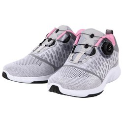 fosn-004lGREY24cm [FOURSENSE レディースフライニットダイヤルシューズ GRAY 24.0cm]
