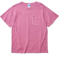 エムジーポケットTシャツ MG POCKET TEE RXMS204063 PINK Lサイズ [アウトドア カットソー メンズ]