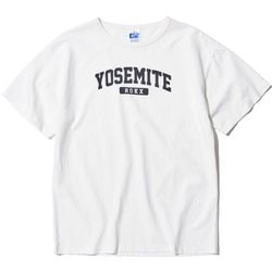 ヨセミテロゴ TEE YOSEMITE LOGO TEE RXMS244044 WHITE Lサイズ [アウトドア カットソー メンズ]